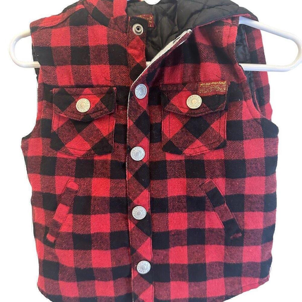 7 For all Mankind Baby Boy Vest, 18 Months